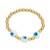 fashion retro eyes beads occidental style personality samllbrc