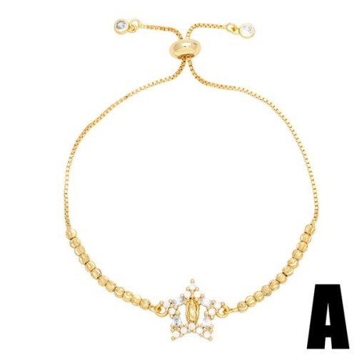 occidental style fashion brief geometry heart-shaped braceletins samllbrb