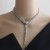  big same style snake necklace samll high wind personality clavicle chain chain