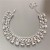 occidental style exaggerating crystal multilayer tassel necklace brilliant Rhinestone Collar chain bride wedding