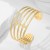 occidental style width titanium steel bangle personality exaggerating color opening stainless steel bangle fashion