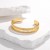occidental style opening titanium steel bangle woman retro fashion hollow stainless steel temperament all-Purpose cr