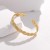 occidental style weave titanium steel bangle woman color all-Purpose stainless steel opening creative