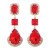 E fashion elegant diamond drop earring  retro temperament splice geometry Alloy earrings woman