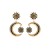 occidental style fashion exaggerating personality earrings woman Alloy star Moon ear stud super Rhinestone retr