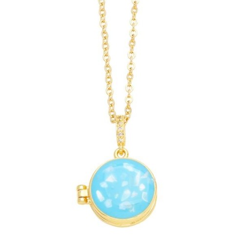  Round heart-shaped necklace geometry necklacenku