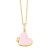  Round heart-shaped necklace geometry necklacenku