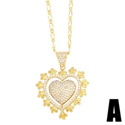 occidental style heart-shaped pendant necklaceins brief fashion samll love nec..