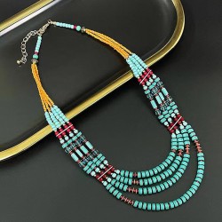 occidental style fashion concise Bohemia noble wind retro temperament multilay..
