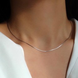 fashion concise snake personality woman necklace