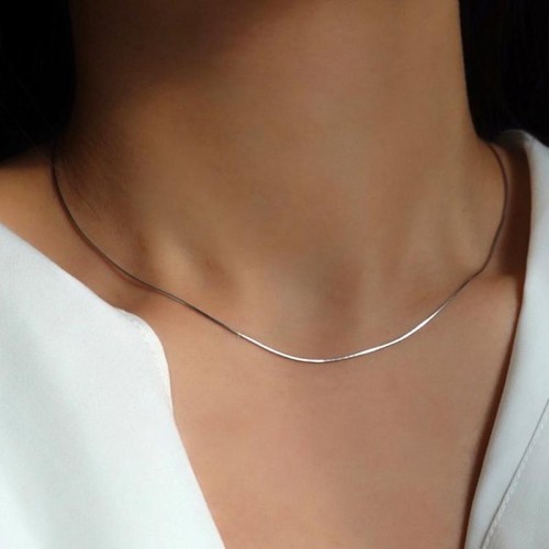 fashion concise snake personality woman necklace