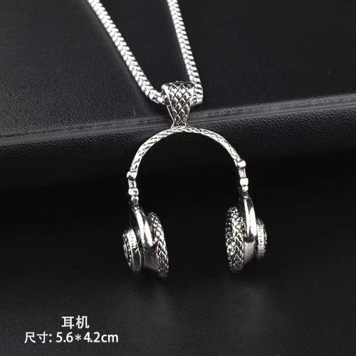 fashion concise temperament personality man necklace