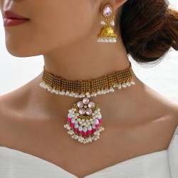 occidental style fashion concise shine accessories Pearl two necklace earrings..