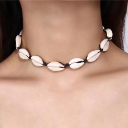 Bohemia noble wind Shells personality lady necklace