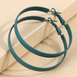 fashion concise color surface circle temperament woman buckle circle
