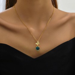 fine bronze Korean style fashion sweetOL concise butterfly personality woman n..