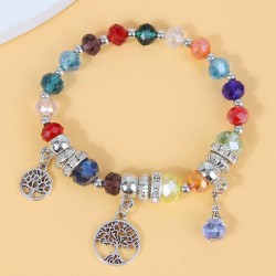 fashion concise all-Purpose crystal beads Life tree pendant personality woman ..
