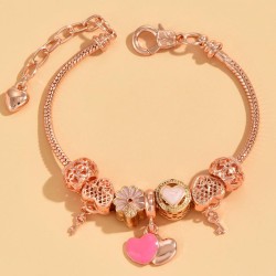 fashion  Metal all-PurposeDL concise love key collocation personality woman br..