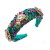  occidental style Headband woman retro Cloth diamond high high Headband