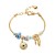 DIY personality beads bracelet occidental style new wind Life tree enamel eyes bangle