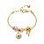 DIY personality beads bracelet occidental style new wind Life tree enamel eyes bangle