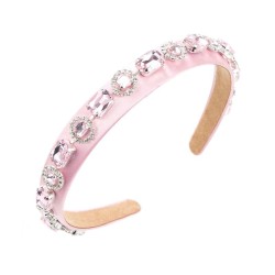  Headband Koreanins wind diamond Headband occidental style fashion pure color ..