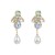 occidental style fashion personality temperament colorful diamond series Alloy diamond earrings woman imitate P