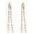 occidental style long style brief fully-jewelled tassel earringsins personality samll earring Earringera