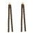 occidental style long style brief fully-jewelled tassel earringsins personality samll earring Earringera