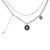 fashion stainless steel necklace  stainless steel chain necklace woman F