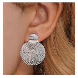 ins fashion Earring metal dangle earrings  brief earrings Earring woman F