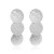 occidental style  brilliant Round long style earring  brief earrings round earrings  F