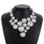 occidental style exaggerating chain  Acrylic diamond retro fashion Ladies wind fashion necklace