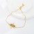 occidental style fashion trend creative samll Ballet girl color zircon bracelet chain