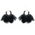 occidental style personality creative handmade weave beads flowers earring Earring exaggerating Bohemia Chiffon