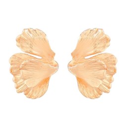 occidental style exaggerating Alloy leaves flowers earrings woman fashion retr..