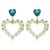 creative retro fresh summer day fruits earrings Japan and Korea personality temperament