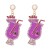 creative retro fresh summer day fruits earrings Japan and Korea personality temperament