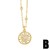 occidental style  personality embed Zirconium eyes necklace woman  sun pendantnk