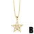 occidental style brief small fresh temperament Five-pointed star necklace fashion samll star clavicle chainnk