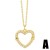 occidental style brief personality hollow diamond love necklace woman heart-shaped Peach heart pendant clavicle cha