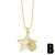 occidental styleins brief samll Five-pointed star necklace enamel diamond clavicle chain woman chainnk