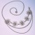atmospheric Metal pendant chain woman chain sun buckle Metal chain chain