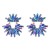 ins wind occidental style fully-jewelled earrings woman Alloy diamond Earring exaggerating super Rhinestone flo