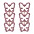E occidental style Earring  creative hollow butterfly geometry earrings Pearl elegant fashion long style earring