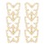 E occidental style Earring  creative hollow butterfly geometry earrings Pearl elegant fashion long style earring