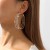  exaggerating multilayer circle earrings  occidental style fully-jewelled wind circle personality retro Earring