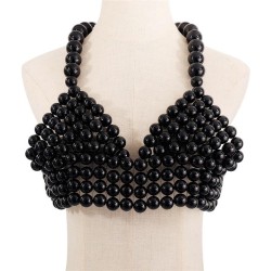 occidental style exaggerating Pearl Sling  personality beads fashion