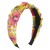F occidental style wind retro Cloth print color Headband  ethnic style Rhinestone Headband woman