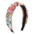F occidental style wind retro Cloth print color Headband  ethnic style Rhinestone Headband woman